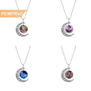 【PCWFKef】 Phim Hoạt Hình Phim Hoạt Hình Phim Hoạt Hình Kpop Quỷ Hunter Mặt Trăng Vòng Cổ In Ảnh Vòng Cổ Có Thể Điều Chỉnh Áo Len Chuỗi Trang Sức Phụ Kiện Quà Tặng