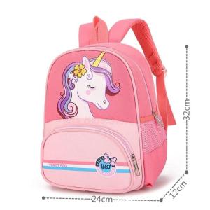 Astro Mermaid Cartoon Printed Backpack Breathable Lightweight Kindergarten School Bag for Kids