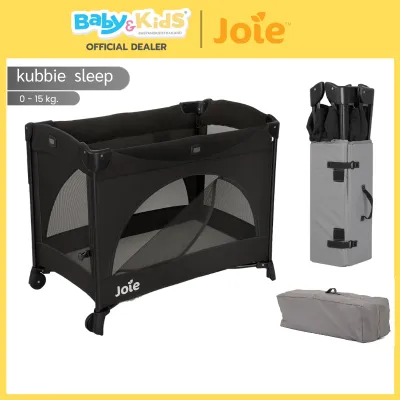 🎈New ศูนย์ไทย🎈Joie Kubbie Sleep เตียงเด็ก เตียงนอนเด็ก เตียงเสริมข้าง เพลเพน เตียงนอนเปิดข้าง2ด้าน พับเก็บได้