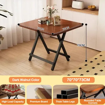 Foldable Dining Table Meja Makan Lipat Storage Table Portable Table Desk Coffee Table Outdoor Table Dressing Table可折疊餐桌