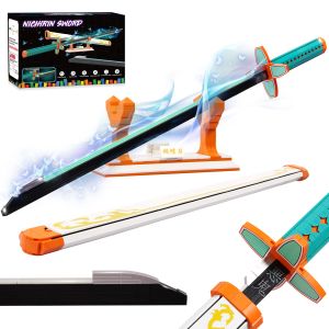 Demon Slayer Sword Compatible with Lego 38.5-inch (about 97.5 cm)Kochou Shinobu Sword Building Blocks with scabbard and Stand Role-playing Anime Sword Toy Building Set for collection and Gift 782 pieces Glow
