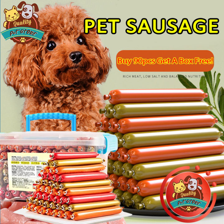 30pcs 90pcs 150pcs Pet Dog Sausage Pet Treat Sausage Treat Pet Snack ...