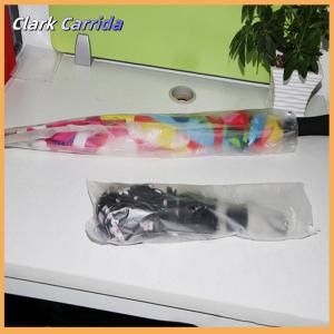 [Clark Carrida] 100Pcs Dùng Một Lần Ô Túi Trong Suốt Không Thấm Nước Nhựa Ô Bìa Cho Sảnh Khách Sạn Ô Cửa Túi