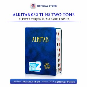 Alkitab Kristen Terjemahan Baru TB2 032 TI NS Two Tone / Alkitab Terjemah Baru Edisi 2 / Lembaga Alkitab Indonesia - LAI