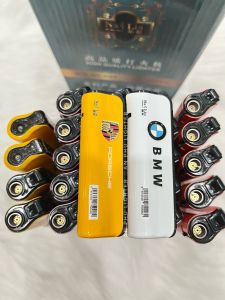 Bật Lửa Khò Tia Lửa Xanh 605- Vỏ Nhôm Bóng - Bật Ngan - Bơm Ga Được - Hàng Chính Hãng