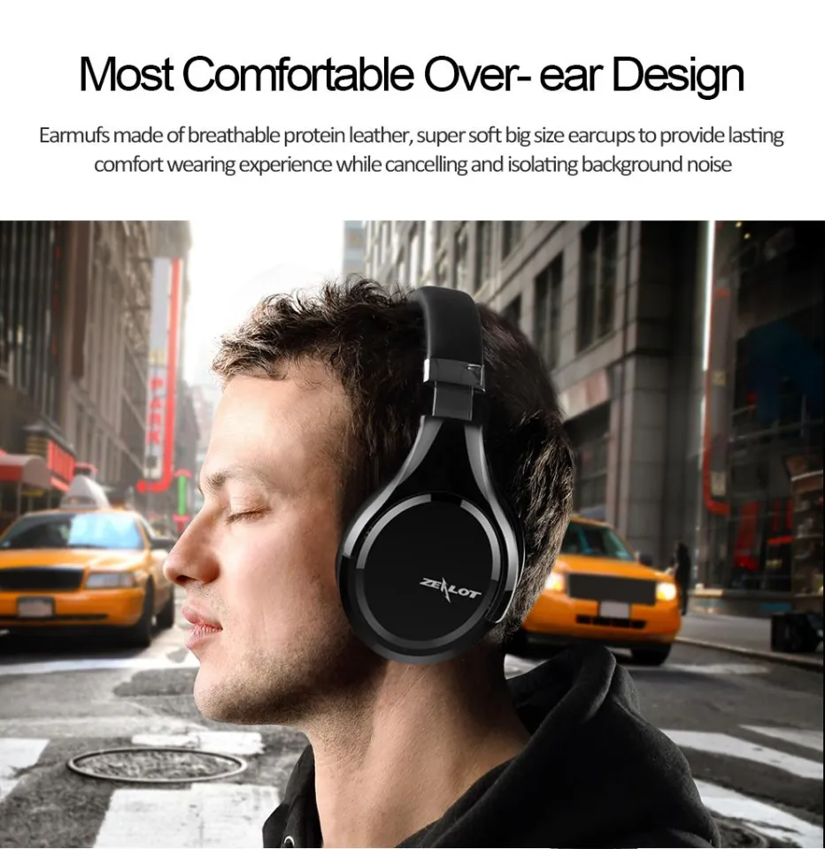 Zealot B21 Super Bass Stereo Wireless Bluetooth Headphone Touch