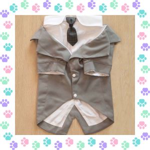 【Limited edition】 Whisker 《Spot Order Mabilis na Paghahatid》Pet Suit Dog Dress Tuxedo Wedding Two-Piece Corgi Shiba Inu dog clothes dog dress dress two piece dog clothes dog dress dress pet dog dress for shih tzu