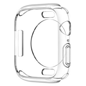 Case for Apple Watch Series 10 9 8 SE 7 6 5 4 Soft TPU Transparent Case Hollowed Cover for iWatch 49mm 46mm 45mm 44mm 42mm 41mm 40mm