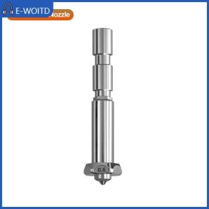 【E-WOITD】 1ชุดอุปกรณ์ DIY สำหรับ anycubic kobra 3 MAX nozzle hotend kobra 3 MAX Combo Swap รวดเร็วหัวฉีดเหล็กแข็ง 0.8มม.