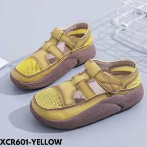 Gypsy - Summer Korean New Mesh Sepatu Sneakers Runner Wanita Slip On Import Sneaker XCR601