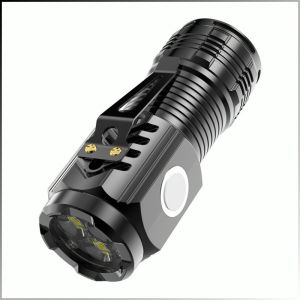 ไฟฉายขนาดเล็ก มินิ แหล่งกำเนิดแสงอันทรงพลัง ไฟฉายความเข้มสูง ขนาดกะทัดรัดและพกพาสะดวก