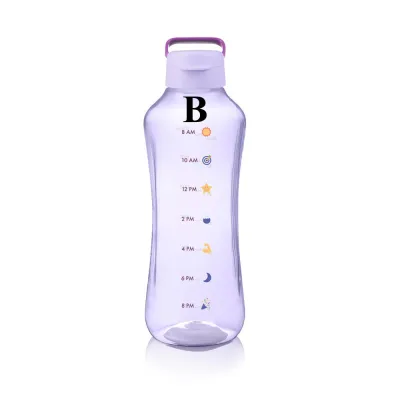 Authentic Tupperware 2L AquaVibe Bottle with Handle | Time Marker | Straw / spout drinking option