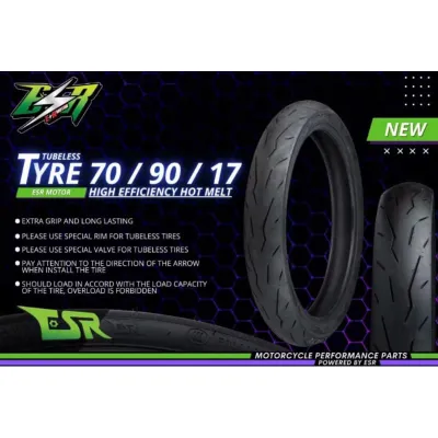 TAYAR ESR MOTOR LEBIH GRIP DAN BERKUALITI