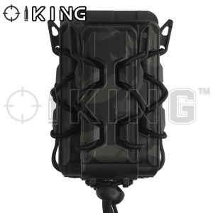 Oiking Tactical All Terrain Magazine Pouch FOR 5.56+9mm Ri-fle Pis-tol Integrated Magazine Holder Quick Pull Box for Outdoor Wargame Hunting Accessories