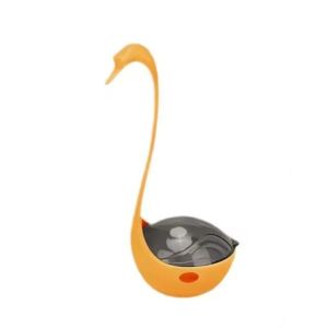 Mainan Interaktif Hewan Bentuk Angsa / Pet Feeder Interaktif Kucing Anjing Angsa Lucu / Cat Teaser