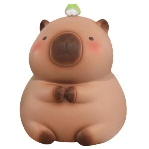 Ống heo nhựa capybaras tiết kiệm nhỏ cho trẻ em ví đựng tiền vui vẻ và thiết thực cho quà sinh nhật