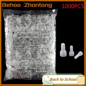 Behoo 1000pcs CE1X CE2X CE5XClosed-End Wire Connectors Crimp Terminals Cap Electrical