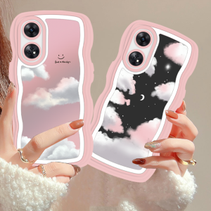 Casing HP OPPO A17 & A17k: Pilihan Softcase TPU Wave Edge