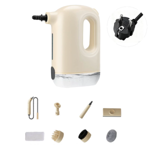 เครื่องทำความสะอาดแบบพกพาด้วยแรงดันสูงขนาดมือถือ1200วัตต์เครื่องทำความสะอาดแบบพกพาอุณหภูมิสูงสำหรับพื้นโซฟา