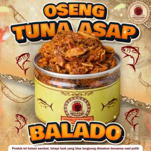 Oseng Tuna Asap Balado DAPOER KUNO - 250 Gram