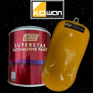 KAWAN PAINT 4 COLOUR CODE PAINT BY SUPERSTAR (DARK YELLOW)