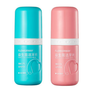 COD✨Fresh Breath/Smile With Confidence✨Probiotic No-Brush Toothpaste Teeth Cleaning Tablets  Portable Solid Toothpaste Tablets  Anti-Plaque/Stain Removal Toothpaste  Long-Lasting Fragrance - A Perfect Dating Essential