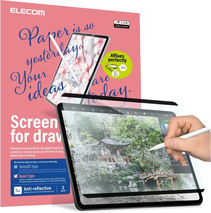 ELECOM Paper-Like Film For iPad Air/ iPad Pro/ iPad Mini