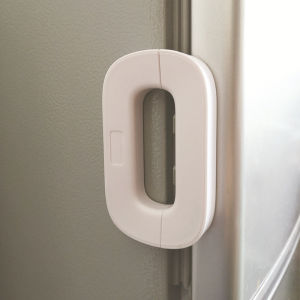 Aoduoyaya Child Safety Lock Multifunction Home Refrigerator Lock Protector Plastic ABS Cabinet Lock Peti Sejuk