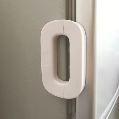 Refrigerator Door Safety Lock Child Cabinet Safety Lock Multifunctional Anti-Pinch Furniture Door Lock