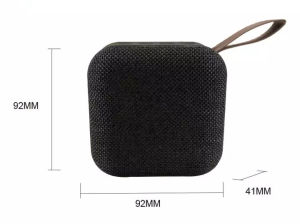 ลำโพงบลูทูธ T5 4.2 พกพาสะดวก 4 หน้า USB TF ลายกราฟฟิกผ้า น้ำหนัก ใช้งาน สายห้อย ขนาดกระทัดรัด เสียงดี