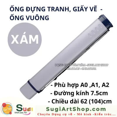 Ống Đựng Giấy Vẽ A3 / A2 / A1 / A0 -- Sugi art shop