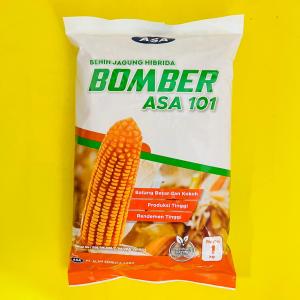 Benih Jagung BOMBER ASA101 Hibrida tahan penyakit bulai kemasan 1kg dari CAP RUSA