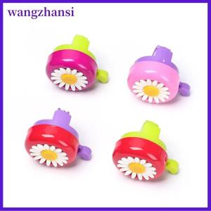 wangzhansi Trẻ Em Vui Xe Đạp Chuông Sừng Xe Đạp Daisy Hoa Trẻ Em Cô Gái An Toàn Đi Xe Đạp Vòng Báo Động Cho Tay Lái Đa-Màu Sắc Xe Đạp Chuông