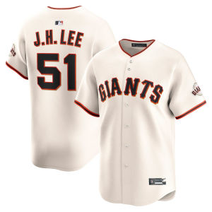 New MLB San Francisco Giants 51 # J.H.LEE New Embroidered Baseball Uniforms Wholesale J