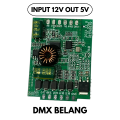 MODUL LED DMX BELANG PCB MODUL ALIS LED KOLONG MODUL DMX BELANG LAMPU KANAN KIRI BEDA WARNA. 