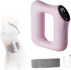 Multifunctional Full-Body Massager Ring 2026 New Full-Body Fat Burning and Shaping Full-Body Fascia Ring Ergonomic Electric Fascia Massager Adjustable 3 Modes / 5 Levels of Intensity Massage (A)