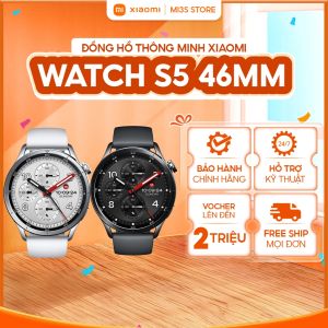Đồng Hồ Thông Minh Xiaomi Watch S5 46mm | AMOLED 1.48" Pin 21 Ngày GPS Nghe Gọi Bluetooth
