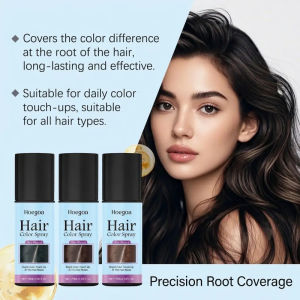 HOEGOA Hair Color Spray Quick Change For Daily Use/One-Time Color Adjustment Hair Dye Spray/For Office Home Men Women Students/Natural Coverage