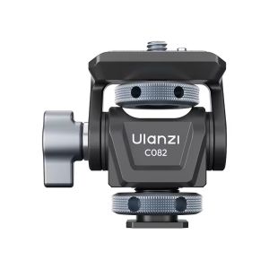 Ulanzi CO82 Adjustable Damping Ball Head Flat-Head Knob 360 °   Rotation with 1/4" Mount for Tripod Camera Livestreaming