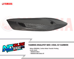TUTUP KNALPOT MIO J GT SOUL GT FINO CARBON