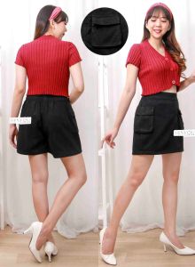 Rok celana cargo wanita bahan premium jeans IMP