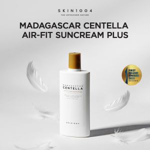 SKIN1004 Madagascar Centella Air-Fit Suncream Plus SPF50+ PA++++ 50ml | Mineral Sunscreen with Centella Asiatica | Matte Finish & Tone-Up Effect for All Skin Types
