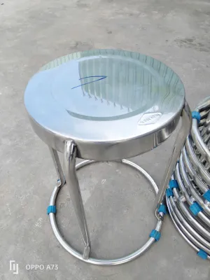 Combo 10 Ghế đẩu - ghế dôn cao 50cm (inox mặt ghế dày siêu chắc chắn siêu bềninox 100%