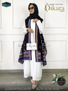 Ngarsopuro Vest Batik Wanita Bahan Katun Model Tanpa Lengan