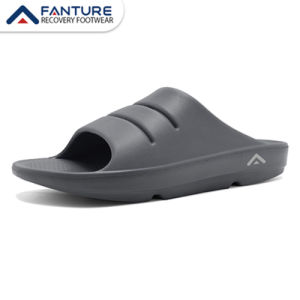 【Original】FANTURE 一 Shape Thick Bottom Sandals Sport Clog Ultra Soft Foot Pain Relief Slide Men and Women House Slippers