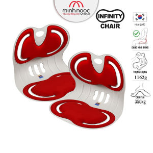 [Hàng chính hãng] Ghế chỉnh dáng ngồi đúng Infinity Pit Chair - Hàn Quốc. Ghế rộng phù hợp Nam Nữ cân nặng từ 45 - 75kg. Sản phẩm nhiều màu nhiều lựa chọn Combo cho gia đình.