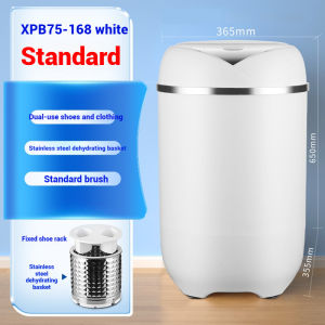 Shoe washing machine fully automatic intelligent dehydration spin drying integrated small home mini lazy shoe brushing good items