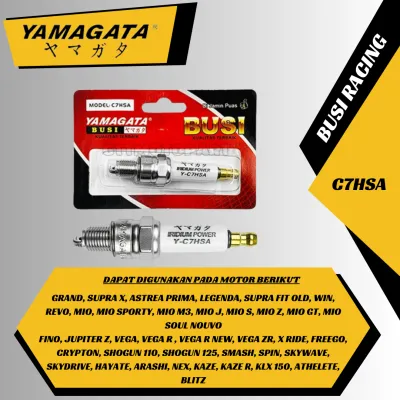 Busi Racing iridium power Yamagata C7HSA busi Supra grand Mio Mio m3 Shogun smash KLX dll