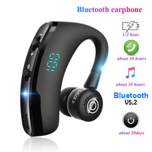 V9 Wireless Bluetooth 4.1 Earphone Handsfree Car Bluetooth Earpiece Business Single Earbud Noice Reduction With Mic For Smartphone Universal