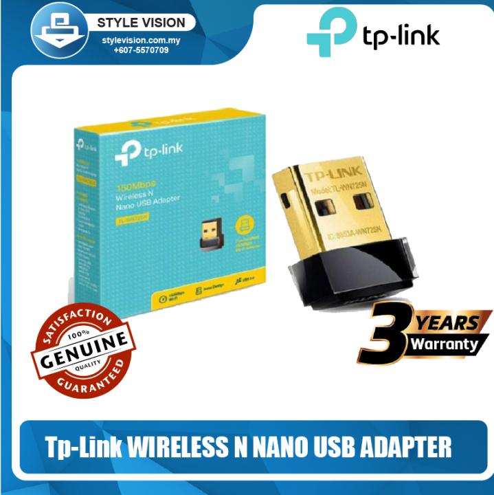 TP-LINK 150MBPS WIRELESS N NANO USB MODEM WIFI ADAPTER(TL-WN725N) | Lazada